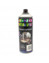 Montoro - Bote de pintura en spray A48 gris negro mate 400 ml, válido para multitud de superficies de interior y exterior, pintu