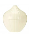 Tradineur - Guarda cebollas, plástico 9,8 x 12,2 cm, recipiente con tapa para guardar, almacenar cebollas, alimentos, caja para