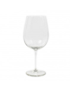 Pack 6 copas de vino 59 cl, cristal liso, modelo degustation, diseño circular sofisticado y elegante, 21,3 x 6,8 cm, aptas para