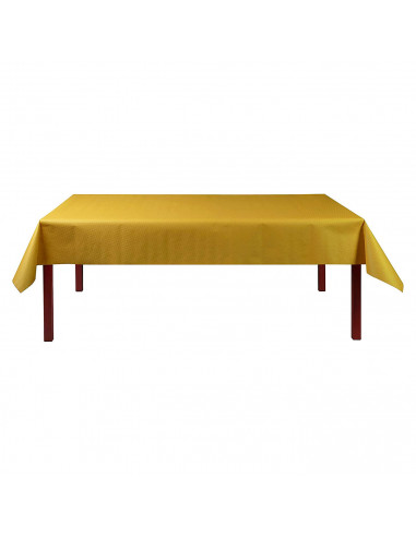 Mantel de papel biodegradable dorado 5 x 1,20 metros, rollo de mantel desechable 100% reciclable, recortable, color oro, decorac