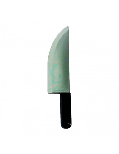 Cuchillo de halloween, cuchillo de plástico para fiestas, disfraces, cosplay, armas de plástico, 29 x 9 cm. Modelo aleatorio
