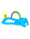 Piscina actividades arcoiris hinchable 257 x 145 x 91 cm