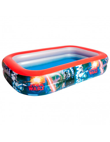 Piscina hinchable infantil Star Wars 262 x 175 x 51 cm