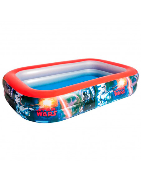 Piscina hinchable infantil Star Wars 262 x 175 x 51 cm