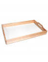 Artema - Bandeja de madera con asas 48 x 31 x 4 cm, ideal para servir el desayuno
