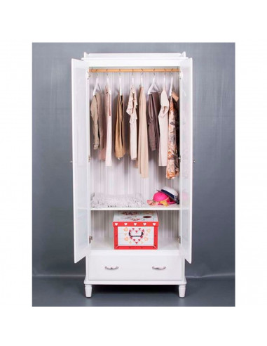Caja de cartón plegable, caja de almacenaje, diseño café y galletas, organizador de espacios, plegable, con tapa 51 x 37 x 24 cm