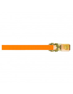 Cincha de amarre trincaje, cinta con carraca sin fin 25 mm x 6 m, tensor de carraca, correa trinquete, pulpo para baca, eslinga