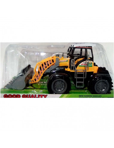Toinsa - Juguete maquina excavadora, vehículo de construcción, pala cargadora, tractor, camión excavación, juguete construcción