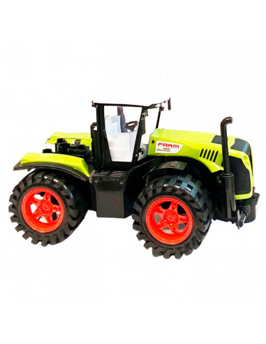 Toinsa - Juguete tractor de granja con movimiento fricción, vehículo de granja, tractor super power farm exploiter, juguete para