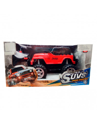 Juguete coche jeep con control remoto, coche todo terreno, escala 1:18, colores surtidos, medidas: 11 x 21 x 12 cm