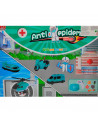 Conjunto de juguetes antipandemia, set de figuras sanitarias y accesorios, ambulancia, helicoptero, moto, figuras, juego de resc