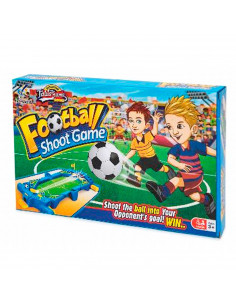 Juego de fútbol con disparadores, juego de mesa, juguete para niños, pinball de football, futbolín, 2 jugadores, dimensiones 37,