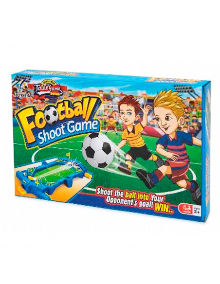 Juego de fútbol con disparadores, juego de mesa, juguete para niños, pinball de football, futbolín, 2 jugadores, dimensiones 37,