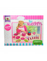 Toinsa - Conjunto de juguetes de cocina, set de figuras cocinitas, vasos, platos, potas, juego para niños y niñas, dimensiones 4