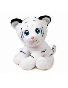 Toinsa - Tigre de peluche grande, regalo para niños o novia, navidad, san valetín, colores aleatorios blanco o marrón, dimension