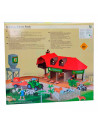 Set de 2 tractores con remolques, pack de juguetes de granja, coches para niños, dimensiones de vehículo con remolque 10  x 33 x