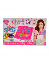 Abalorios para manualidades, cuentas para pulseras y collares de plástico, diseña y crea, juguete para niños, dimensiones 22  x