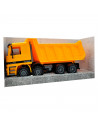 Toinsa - Camión de obra movimiento fricción, vehículo de construcción, volquete, juguete truck para niños, escala 1:10, dimensio