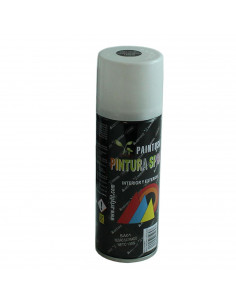 Paintusa - Bote de pintura en spray SA01 negro satinado 200 ml, válido para multitud de superficies de interior y exterior, acab
