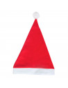 Gorro de papá noel, sombrero de santa klaus tradicional, accesorio navideño, fiestas, celebraciones, navidad, unisex, adultos, r