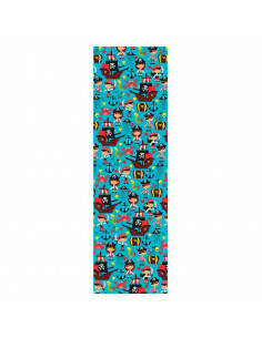 Rollo de papel de regalo infantil para cumpleaños, hoja, lámina para envolver juguetes, regalos, fiestas, piratas, animales, 1 x