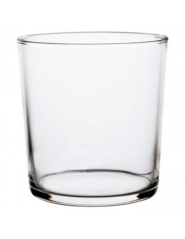 Tradineur - Set de 4 vasos de cristal de 36 cl, P4, pack, juego de vasos para agua, bebidas, cerveza, licores, 8,9 x 8,5 cm, lig