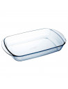 Tradineur - Fuente para horno rectangular - Fabricado en Vidrio - Apto para horno, microondas, congelador y lavavajillas - 2,6 L