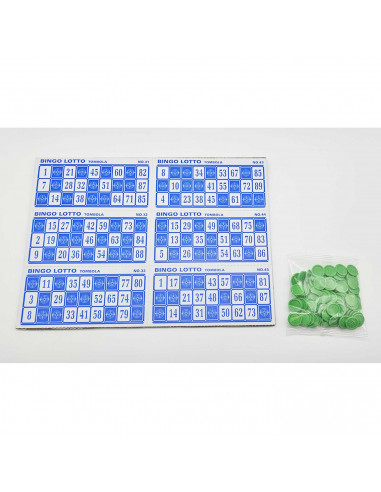 Juego de bingo manual con 24 cartones y 90 bolas, incluye fichas de juego, juego de mesa tradicional, familiar, mínimo 2 jugador