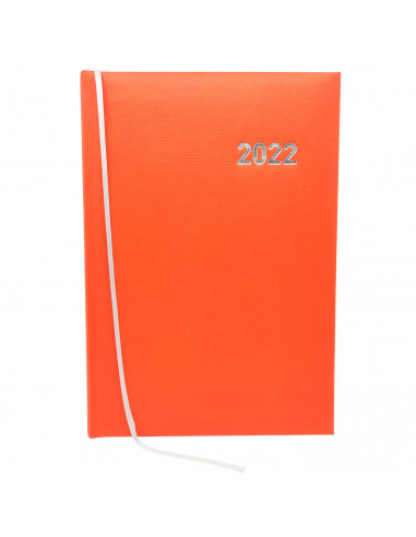 Agenda diaria 2022 de 12 meses, enero a diciembre, tapa acolchada y cinta marcapáginas, planificador anual de tareas, citas, 21,