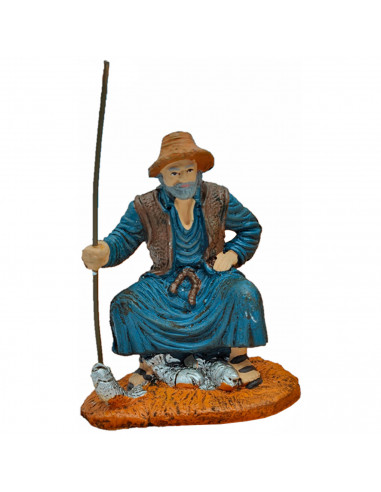 Set de 3 figuras de campesinos para belén navideño, durexina, figuras decorativas nacimiento, pesebre, decoración navidad, 10 cm