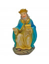 Tradineur - Reyes magos para belén navideño, durexina, figuras decorativas nacimiento, pesebre, navidad, decoración tradicional,