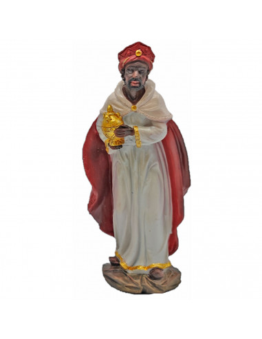 Tradineur - Reyes magos para belén navideño, durexina, figuras decorativas nacimiento, pesebre, navidad, decoración tradicional,
