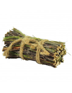 Gavilla, leña para belén navideño, pack de palitos, ramas de madera para decorar pesebres, nacimientos de navidad, decoración tr
