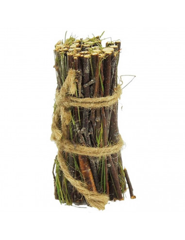 Gavilla, leña para belén navideño, pack de palitos, ramas de madera para decorar pesebres, nacimientos de navidad, decoración tr