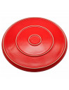Plato para pizza de cerámica, bandeja plana redonda para servir comida, aperitivos, práctico, cocina, navidad, fiestas, celebrac