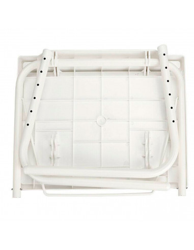 Tradineur - Mesa auxiliar plegable ajustable con ranura para tablets, regulable en altura e inclinación. Multifuncional, ideal p