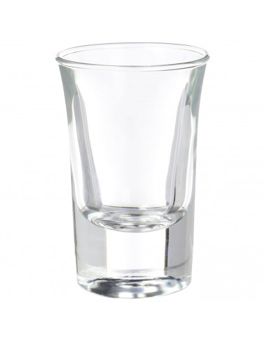 Luminarc - Set de 6 vasos de chupito de cristal, modelo spirit bar, base gruesa, aptos para lavavajillas, servir licores, celebr