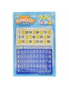 Toinsa - Juego de bingo con 12 cartones y 90 números, 2 a 6 jugadores, juego de mesa tradicional, familiar, diversión, fichas no