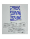 Tradineur - Juego de mini bingo manual con 12 cartones y 90 bolas, juego de mesa tradicional, familiar, mínimo 2 jugadores, fich