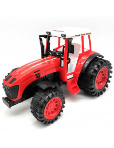 Tractor de juguete de fricción, vehículo agrícola, cabina, regalo para niños, cumpleaños, navidad, juegos, infantil, diversión (