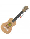 Guitarra Española infantil de juguete de plástico, 57 cm para niños a partir de 3 años (Color y modelo aleatorio)