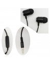 Auriculares estéreo de móvil con micrófono y cable de 1,2 m, conexión jack 3.5 mm, cascos compatibles con Xiaomi, Huawei, Samsun