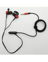Auriculares deportivos para móvil, micrófono y cable de 1,2 m, conexión jack 3.5 mm, cascos compatibles con Xiaomi, Huawei, Sams