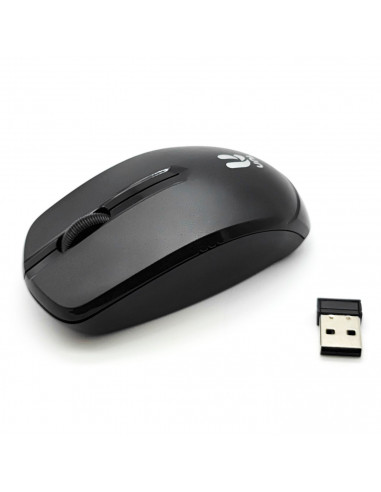 Ratón inalámbrico silencioso con receptor de usb 2.0, funciona con pila, alcance 10 metros, 1600 dpi, ordenador, portátil, pc, c