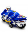 Moto de juguete con conductor, plástico, vehículo de motociclismo, regalo para niños, cumpleaños, navidad, infantil, 12,5 x 20 x