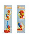 Microscopio de juguete de plástico con luz, funciona con pilas, regalo educativo para niños, cumpleaños, navidad, ciencia, 13,5