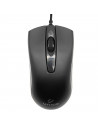 Ratón óptico con luz y cable usb 2.0, 800-1200 dpi, cable de 1,35 metros, diseño ergonómico, 3 botones, ordenador, portátil, pc,