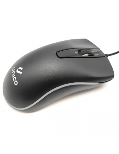 Ratón óptico con luz y cable usb 2.0, 800-1200 dpi, cable de 1,35 metros, diseño ergonómico, 3 botones, ordenador, portátil, pc,