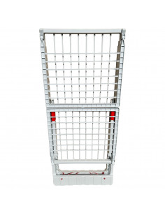 Tradineur - Tendedero plegable de resina con alas, 20 metros de espacio de tendido, soporte para tender la ropa en interior o ex