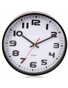 Reloj de pared silencioso con números redondo, diseño clásico, funcionamiento a pilas, decoración del hogar, cocina, salón, dorm